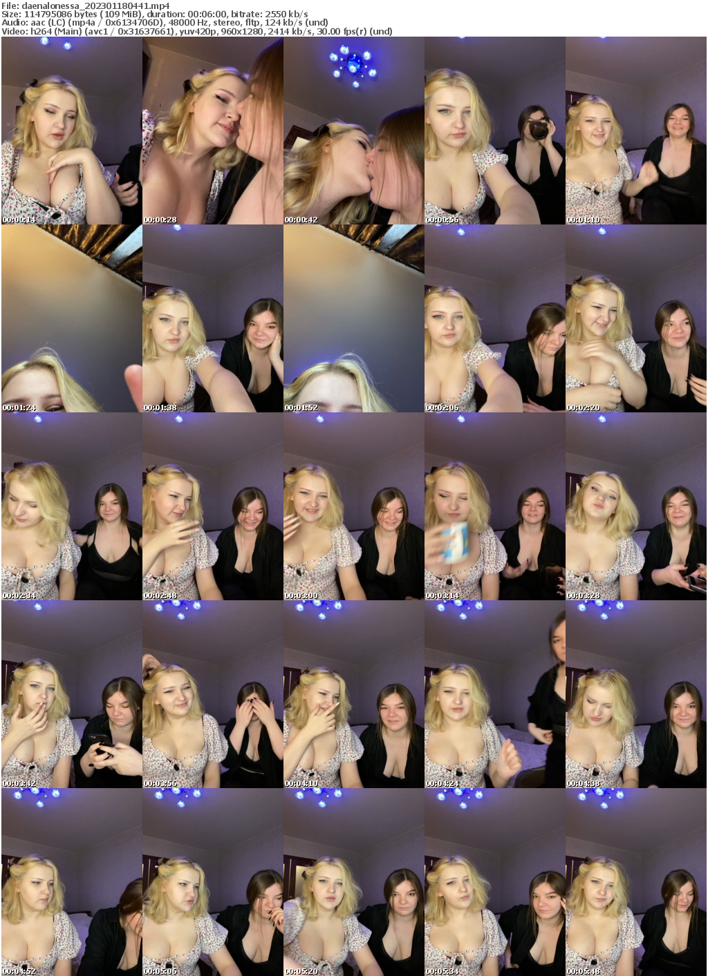 Preview thumb from daenalonessa on 2023-01-18 @ bongacams