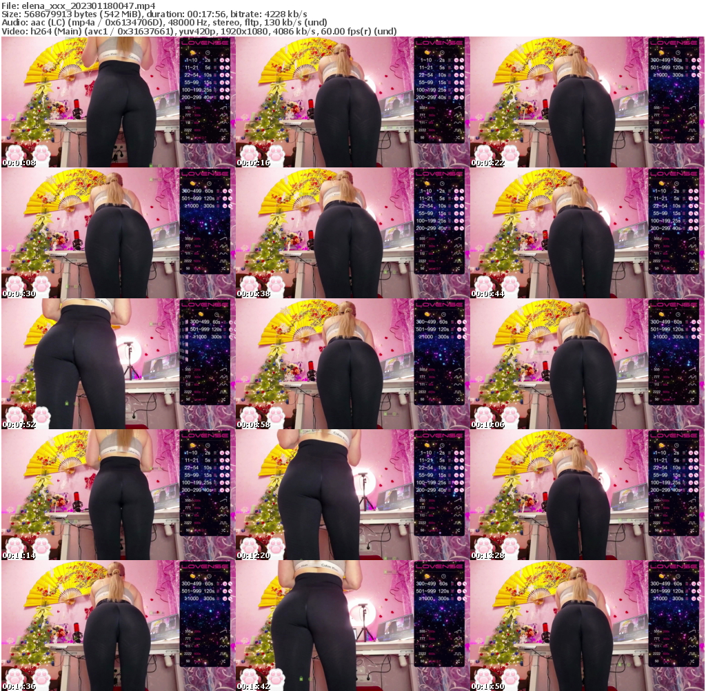 Preview thumb from elena_xxx on 2023-01-18 @ bongacams