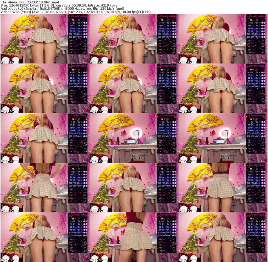 Preview thumb from elena_xxx on 2023-01-18 @ bongacams