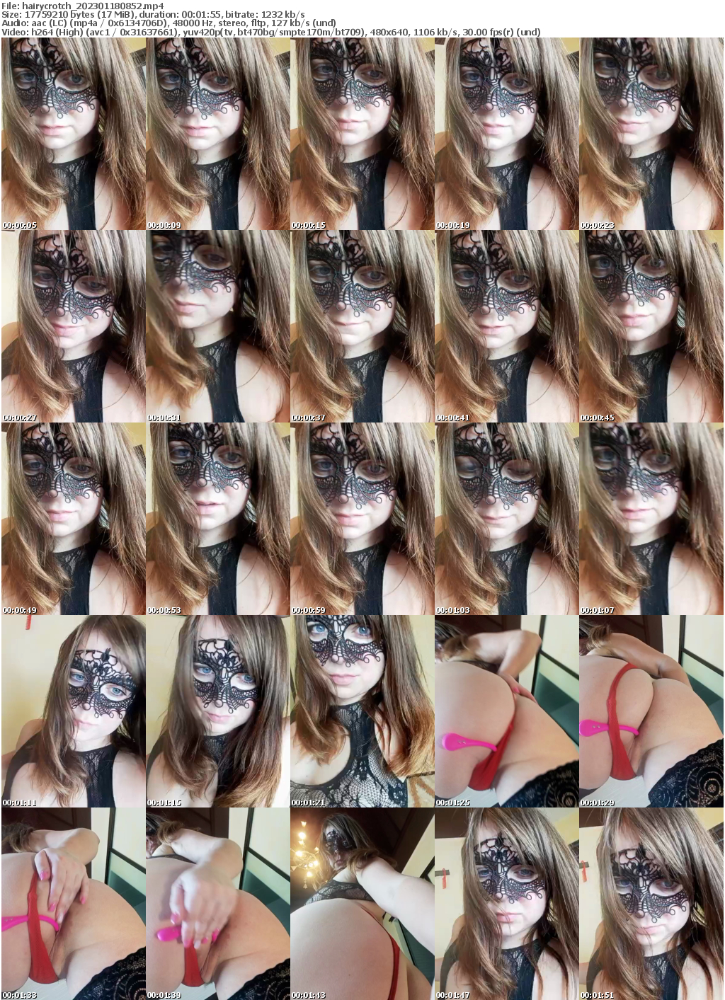 Preview thumb from hairycrotch on 2023-01-18 @ bongacams