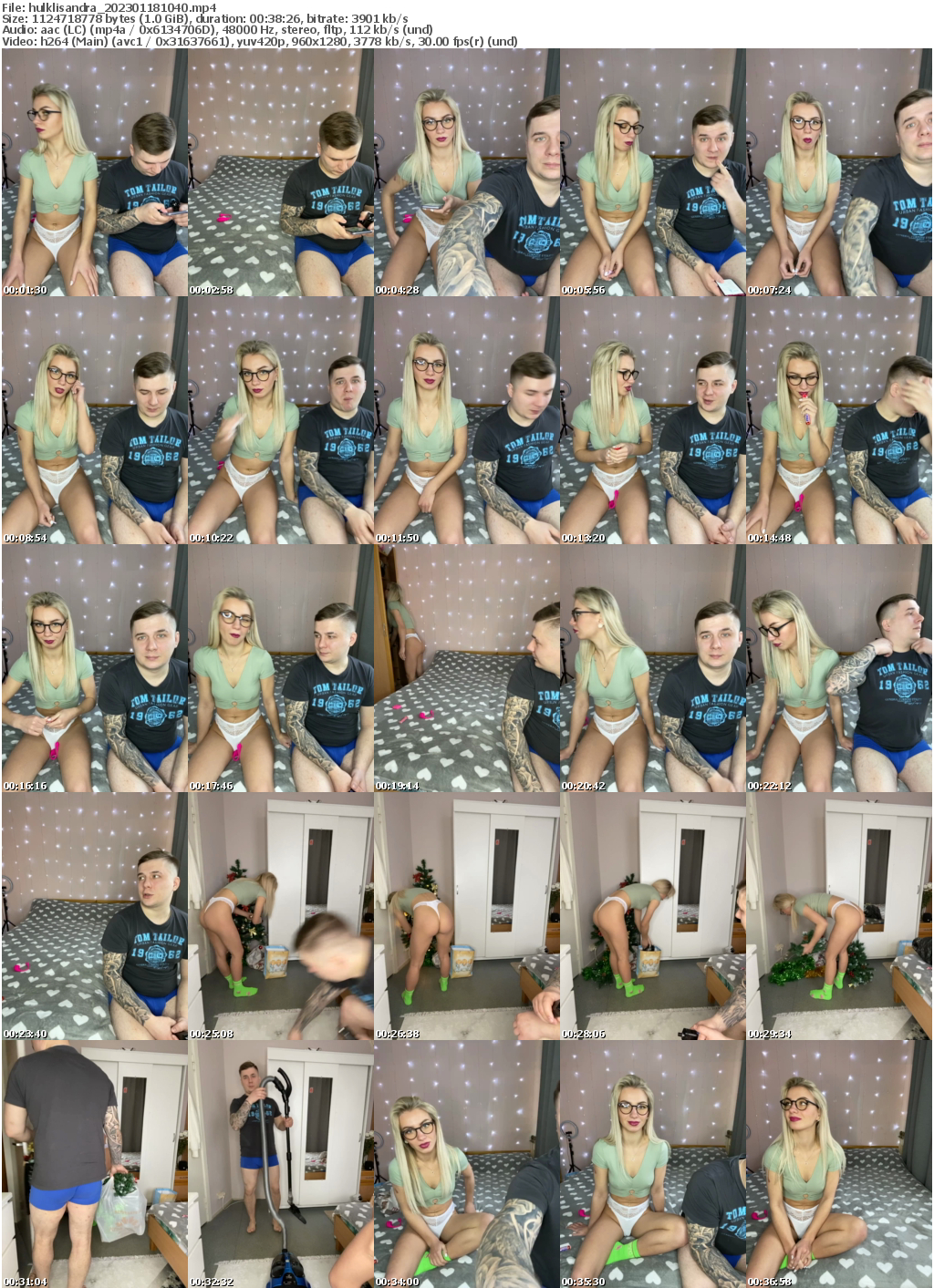 Preview thumb from hulklisandra on 2023-01-18 @ bongacams