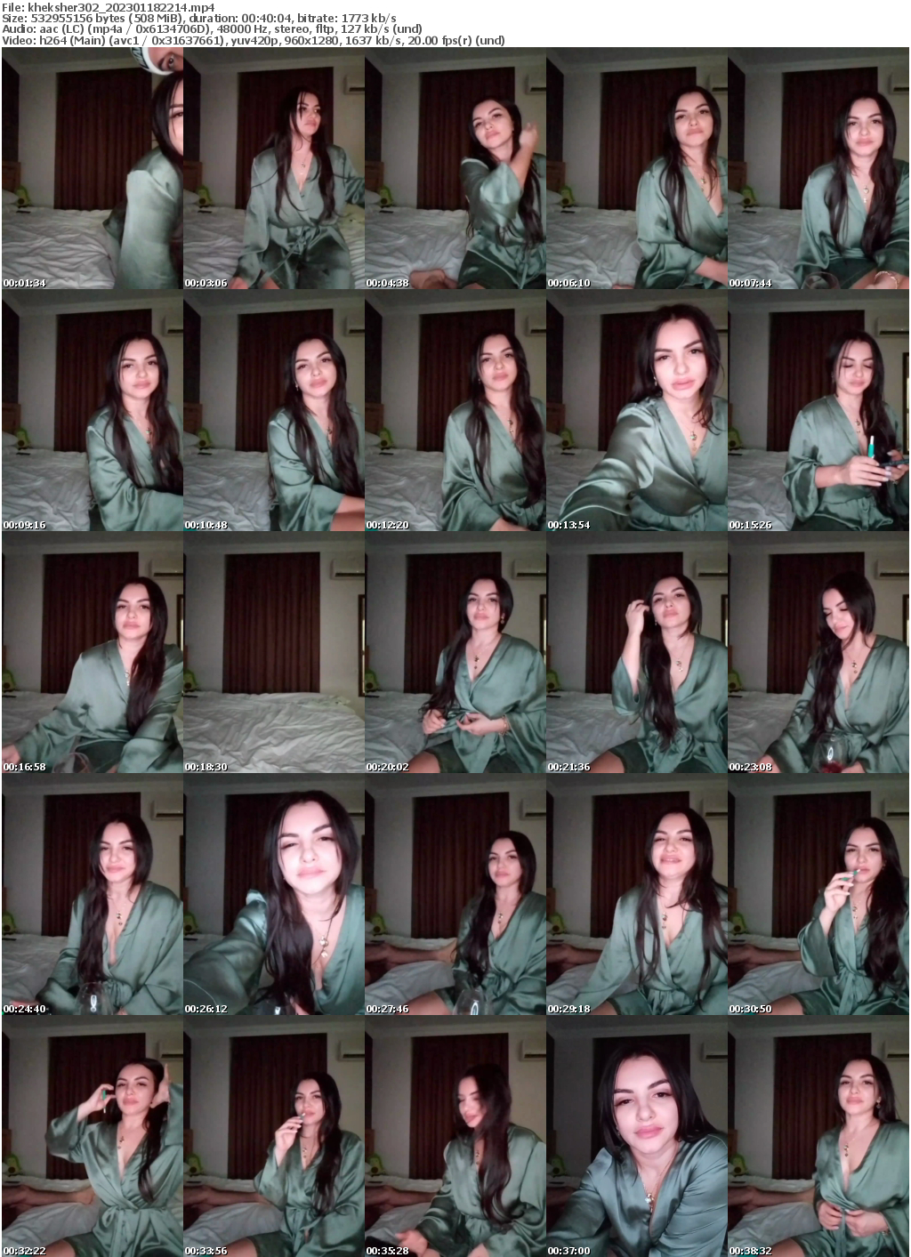 Preview thumb from kheksher302 on 2023-01-18 @ bongacams