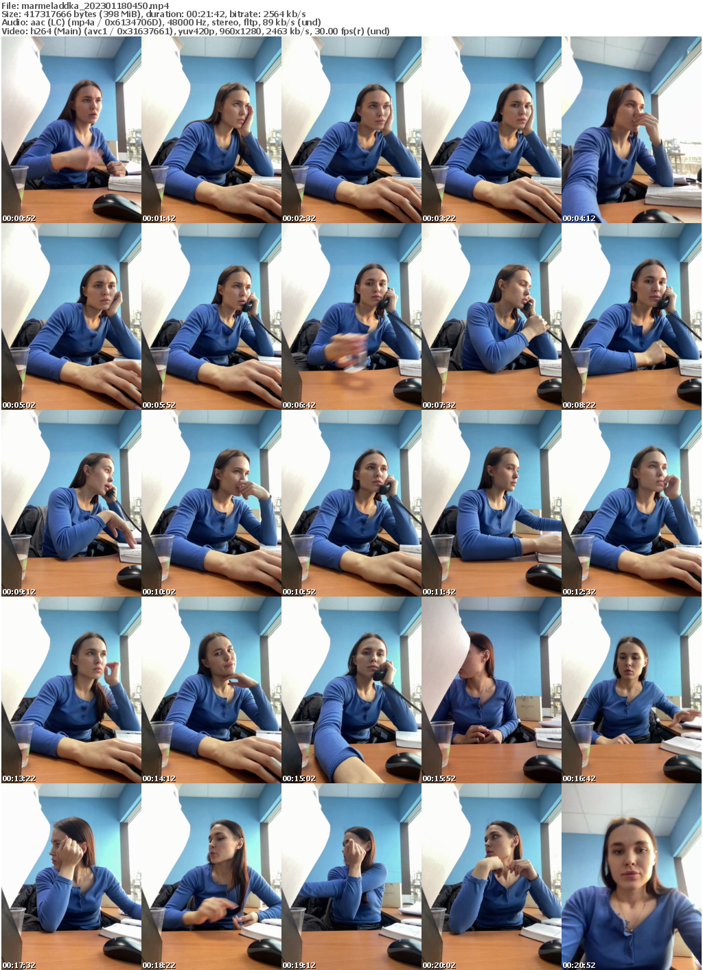 Preview thumb from marmeladdka on 2023-01-18 @ bongacams