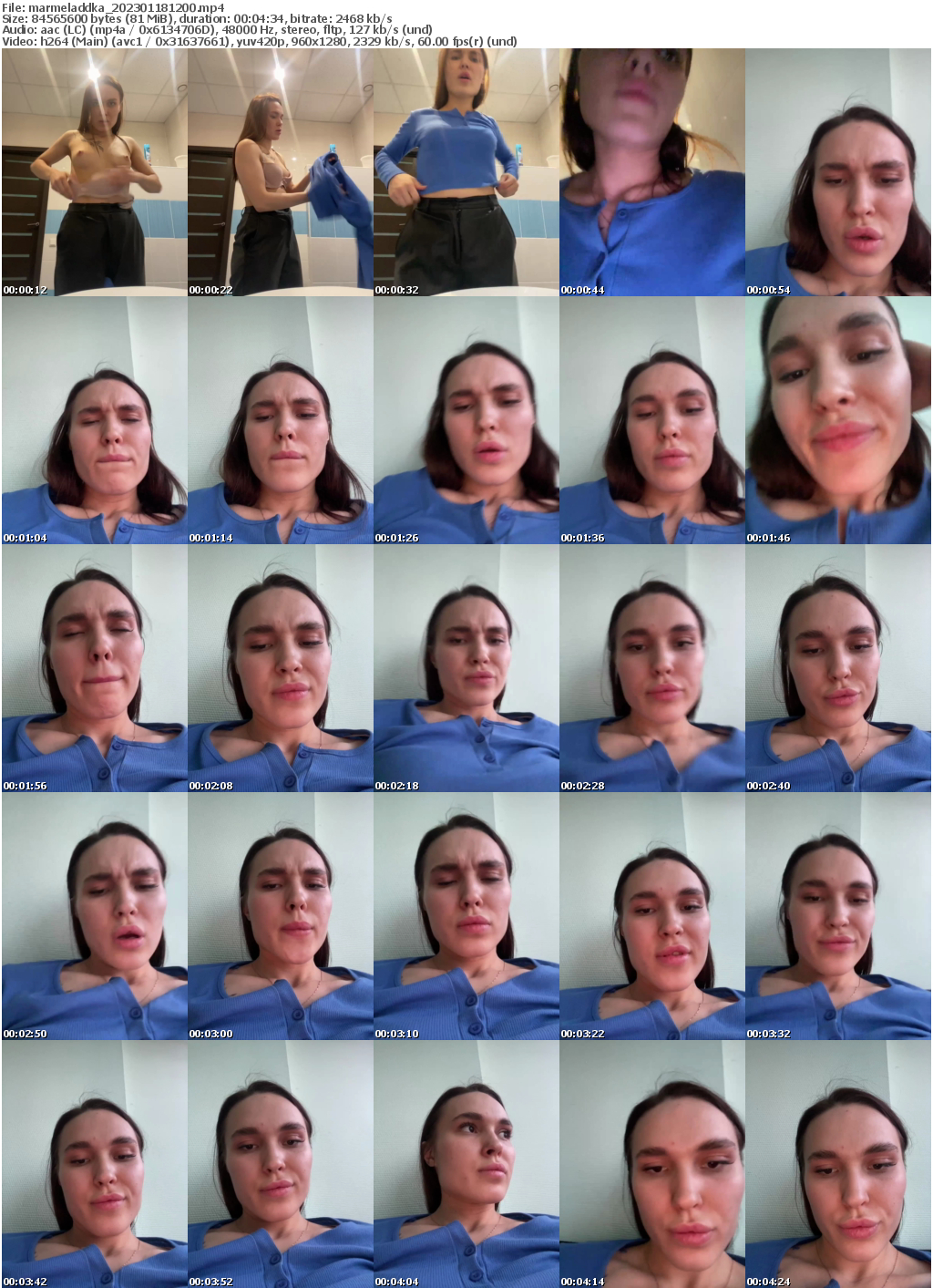 Preview thumb from marmeladdka on 2023-01-18 @ bongacams