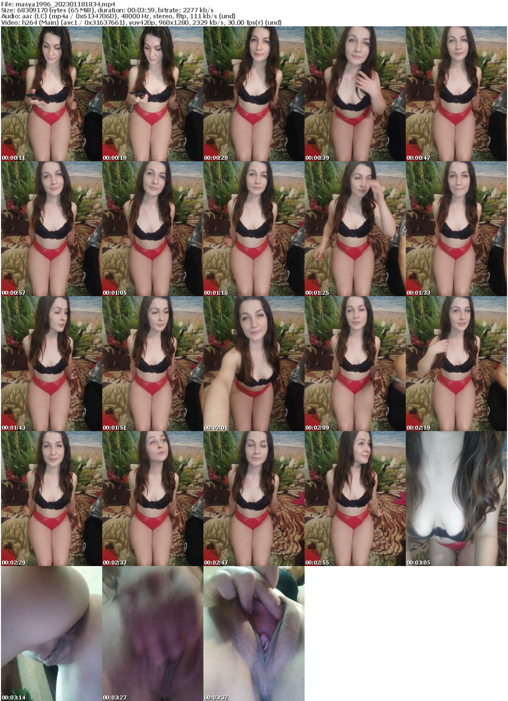 Preview thumb from masya1996 on 2023-01-18 @ bongacams