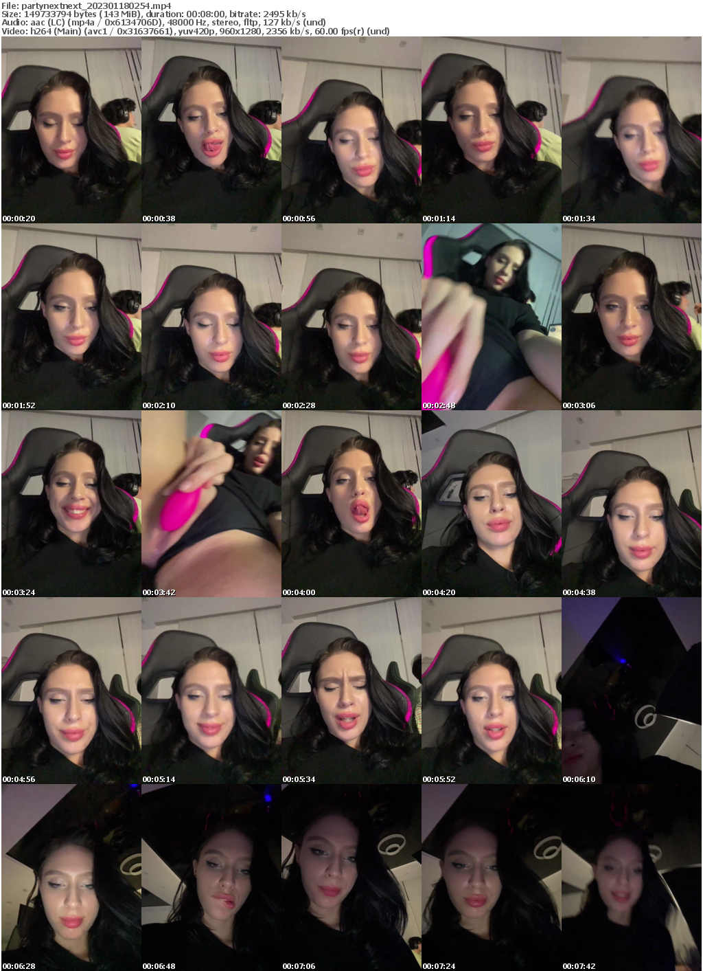 Preview thumb from partynextnext on 2023-01-18 @ bongacams