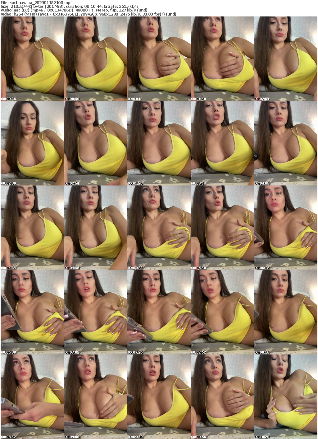 Preview thumb from sochnayaaa on 2023-01-18 @ bongacams