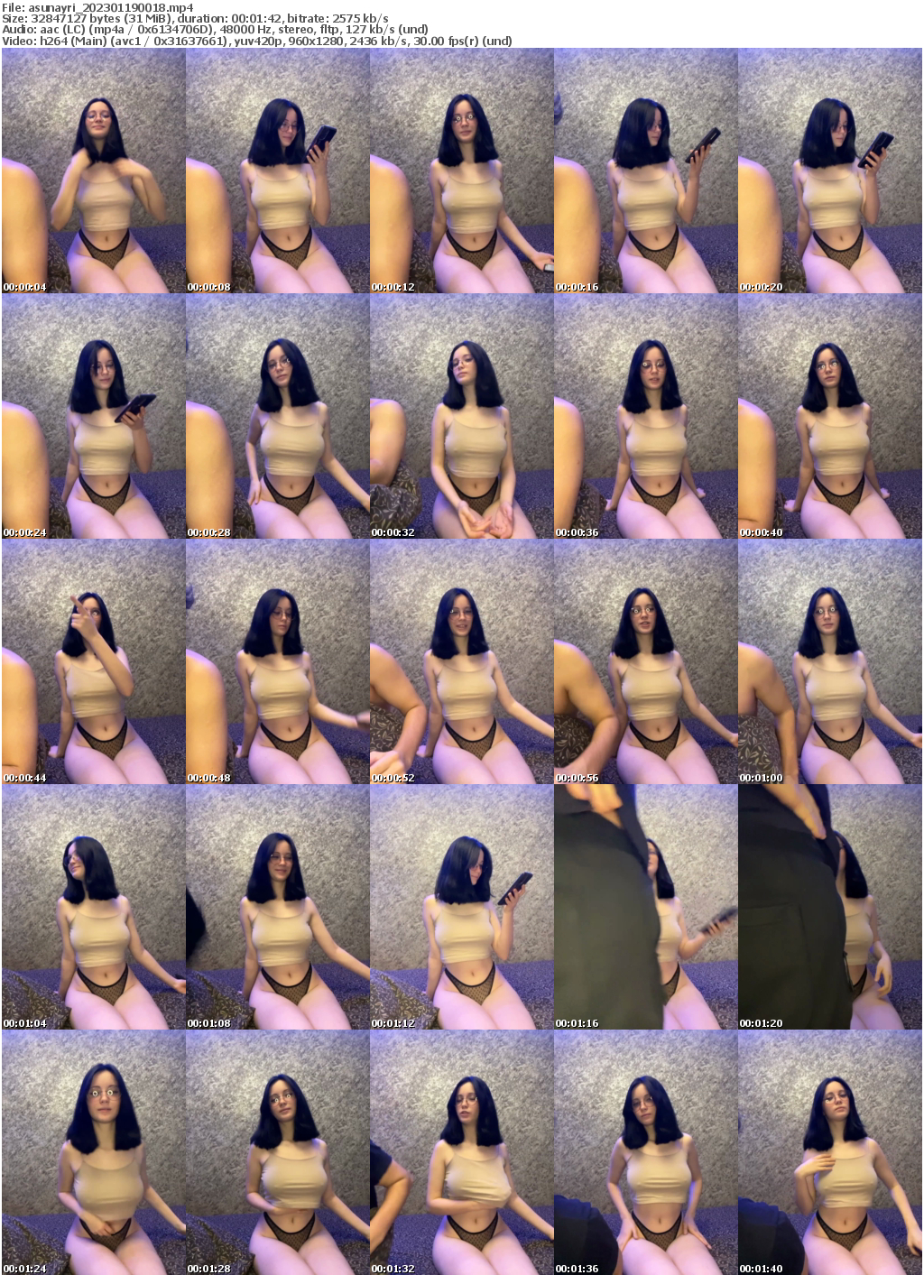 Preview thumb from asunayri on 2023-01-19 @ bongacams