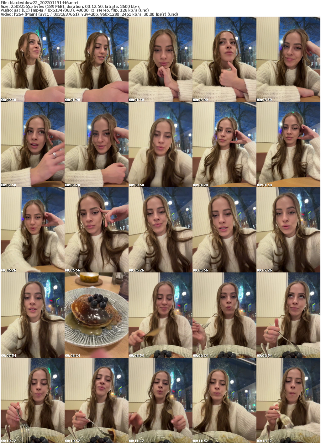 Preview thumb from blackwidow22 on 2023-01-19 @ bongacams