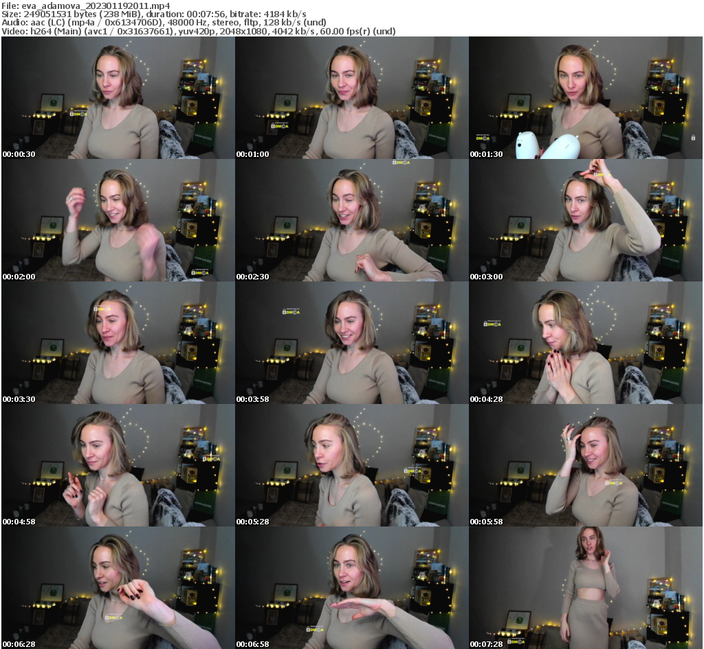 Preview thumb from eva_adamova on 2023-01-19 @ bongacams