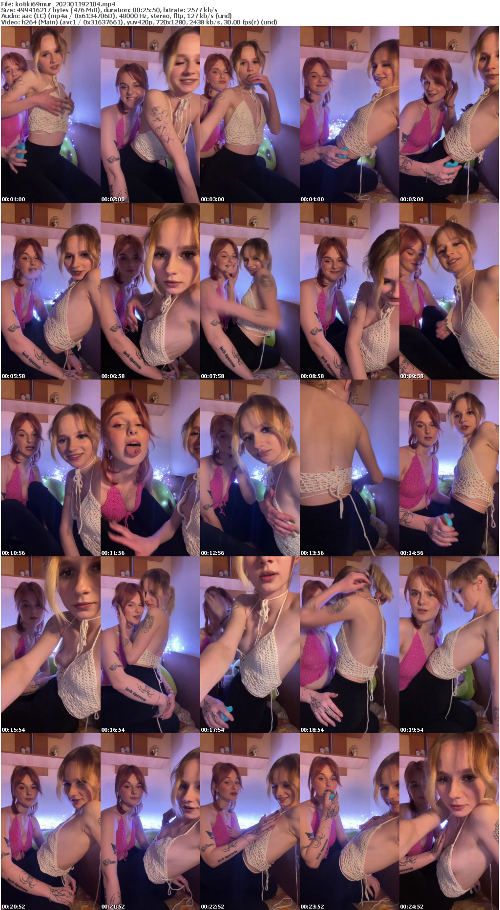 Preview thumb from kotiki69mur on 2023-01-19 @ bongacams