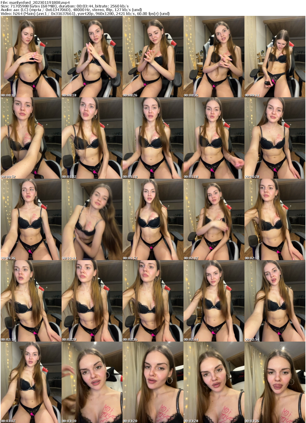 Preview thumb from marilynford on 2023-01-19 @ bongacams