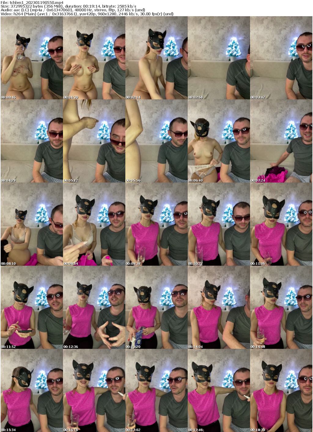 Preview thumb from tchlen1 on 2023-01-19 @ bongacams