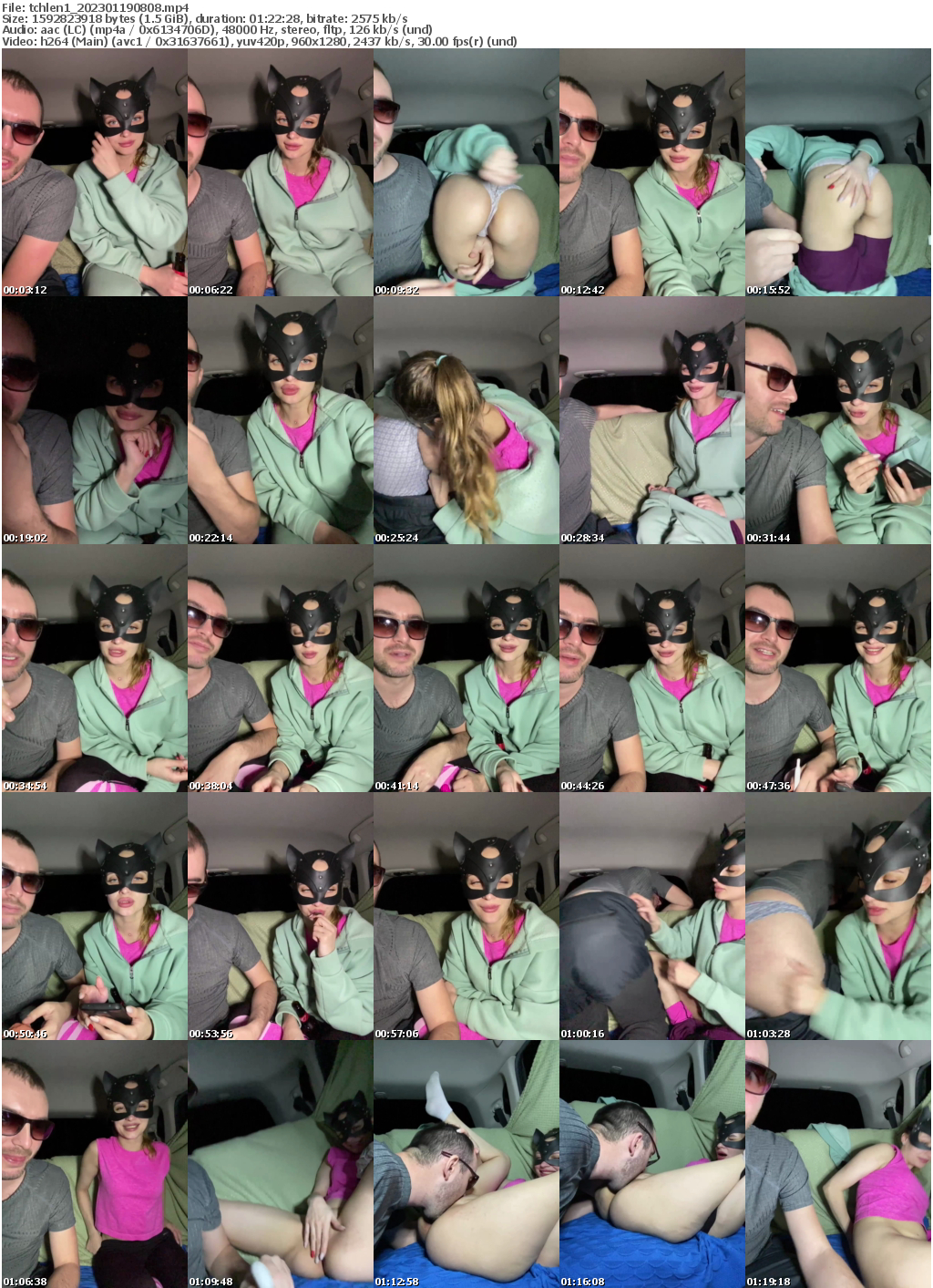 Preview thumb from tchlen1 on 2023-01-19 @ bongacams