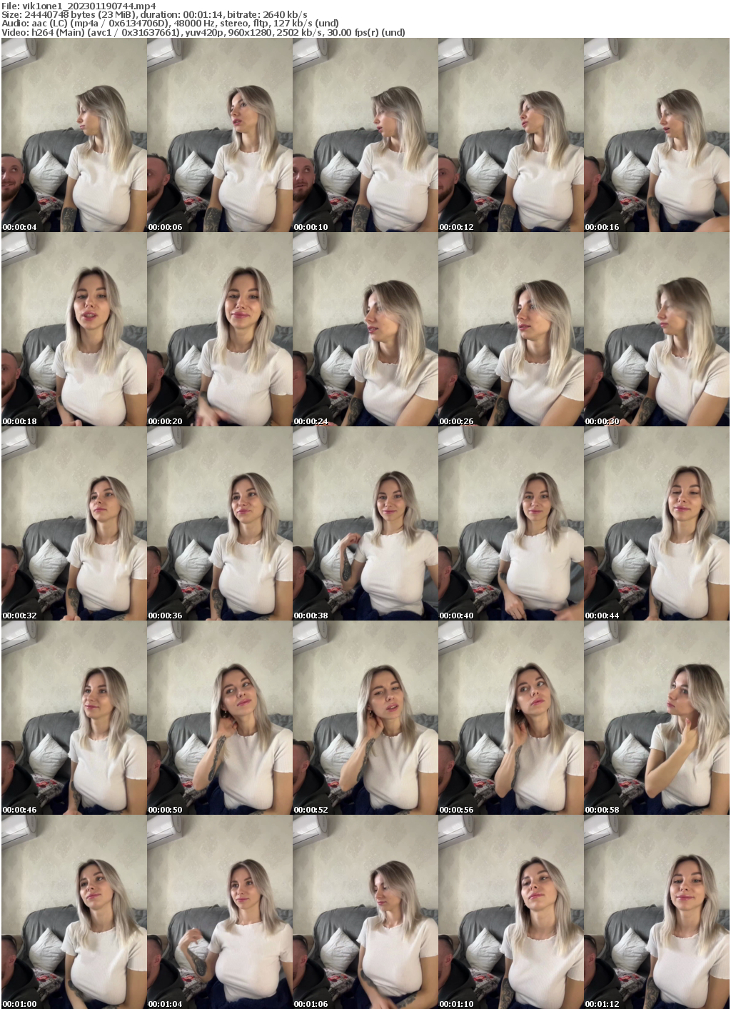 Preview thumb from vik1one1 on 2023-01-19 @ bongacams