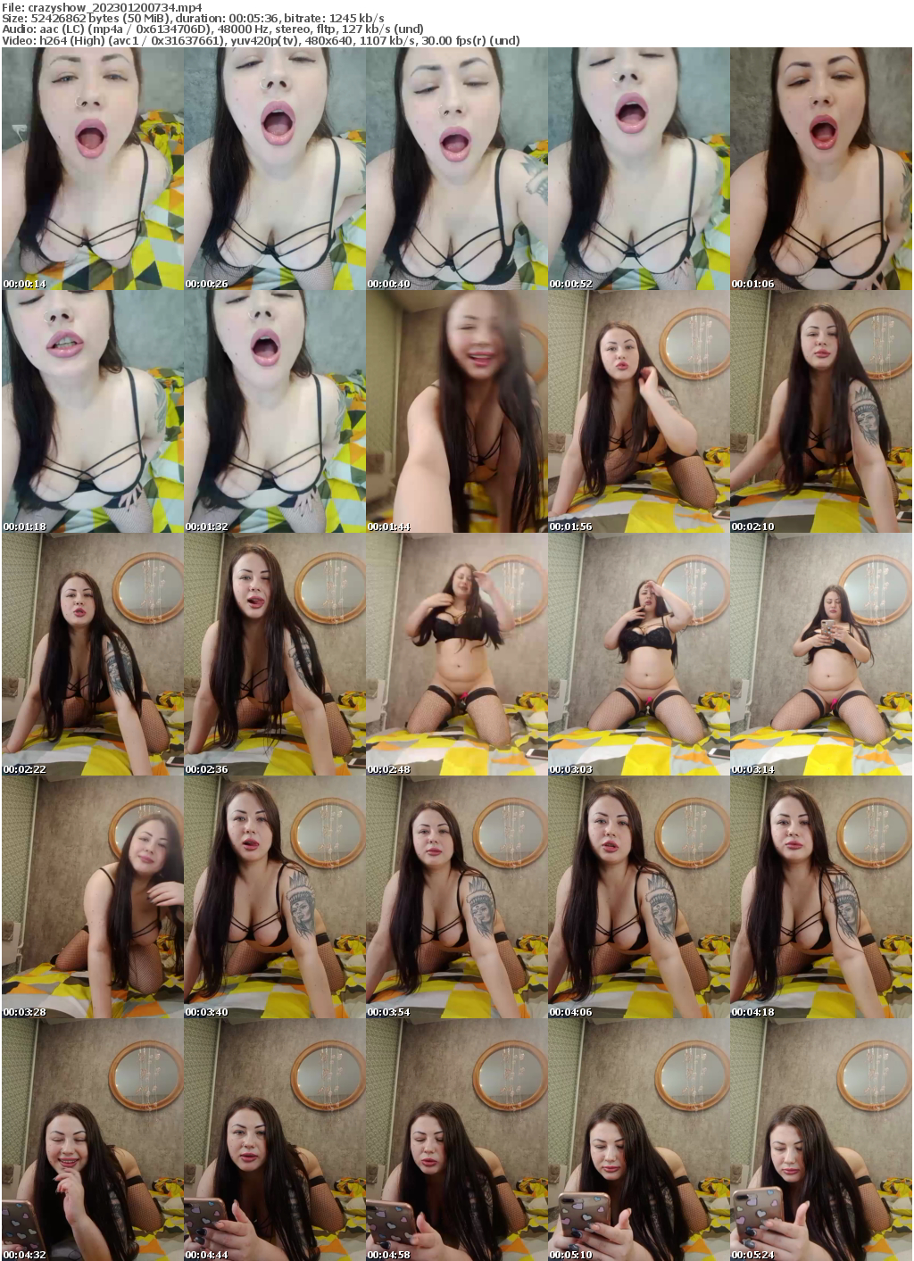 Preview thumb from crazyshow on 2023-01-20 @ bongacams