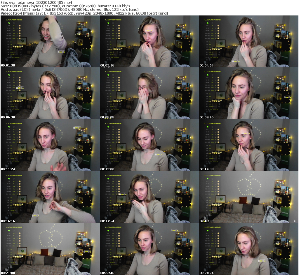 Preview thumb from eva_adamova on 2023-01-20 @ bongacams