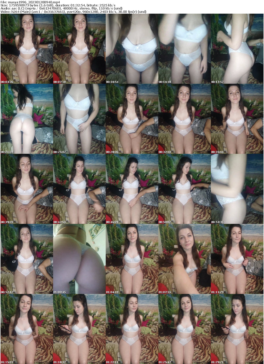 Preview thumb from masya1996 on 2023-01-20 @ bongacams