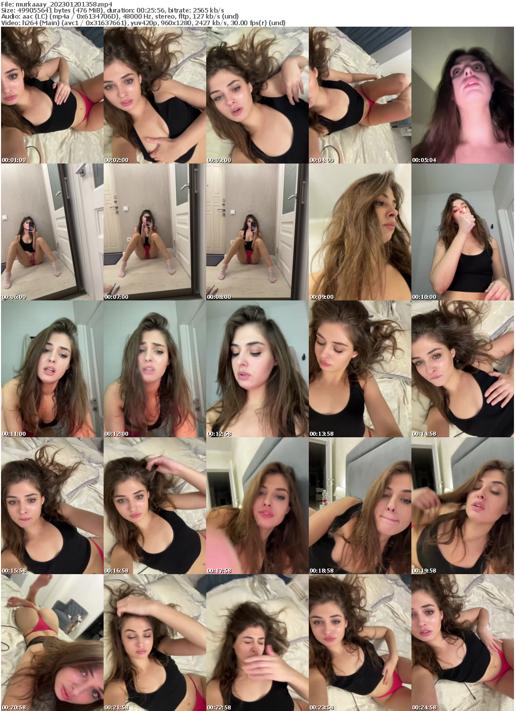 Preview thumb from murkaaay on 2023-01-20 @ bongacams