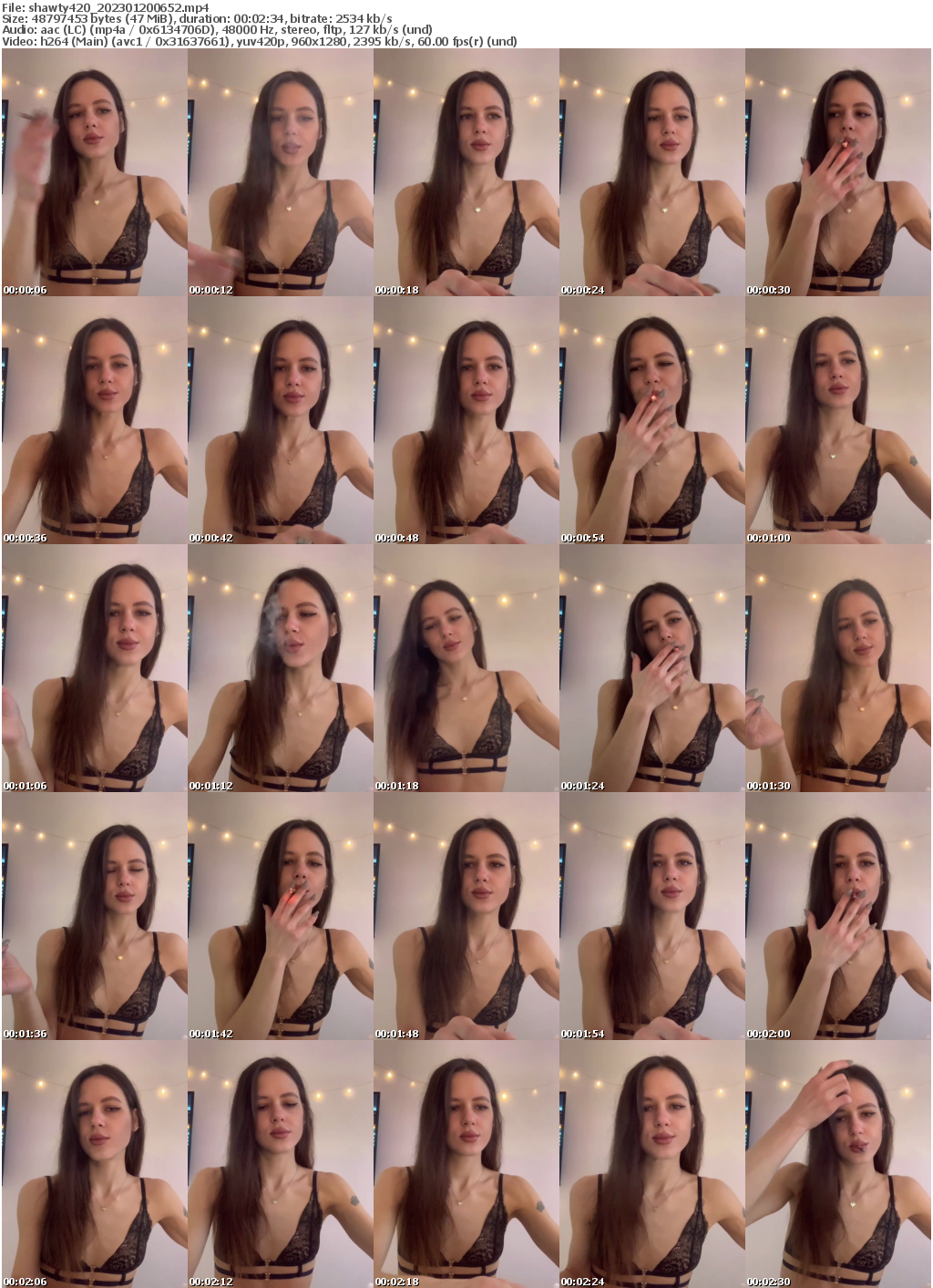 Preview thumb from shawty420 on 2023-01-20 @ bongacams