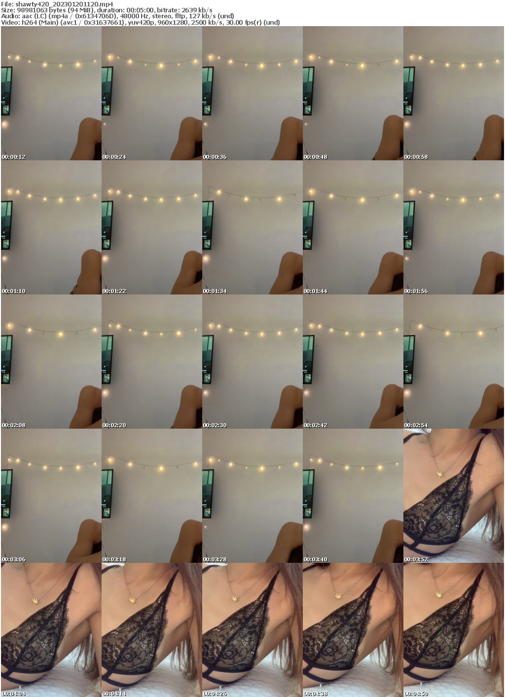 Preview thumb from shawty420 on 2023-01-20 @ bongacams