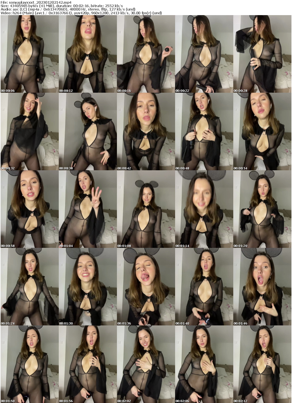 Preview thumb from sonyaplayxxxt on 2023-01-20 @ bongacams