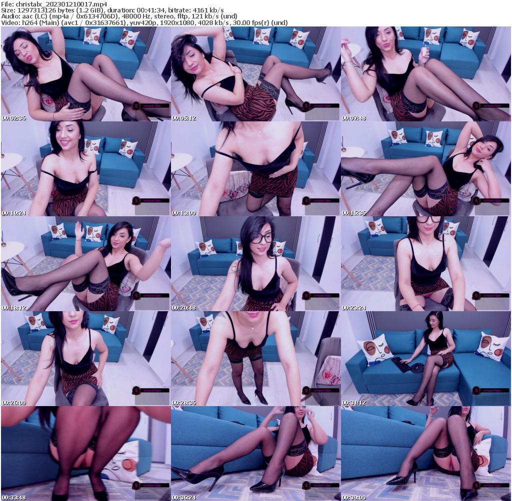 Preview thumb from christalx on 2023-01-21 @ bongacams