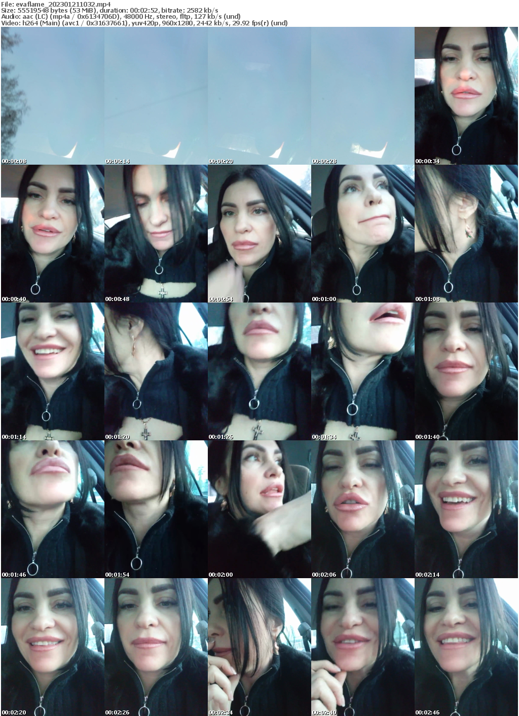 Preview thumb from evaflame on 2023-01-21 @ bongacams