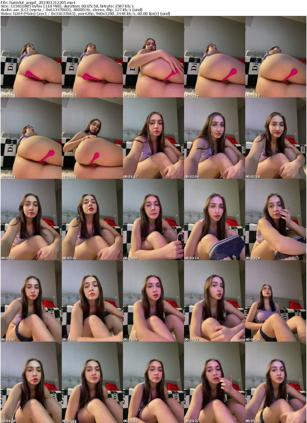 Preview thumb from harmful_angel on 2023-01-21 @ bongacams