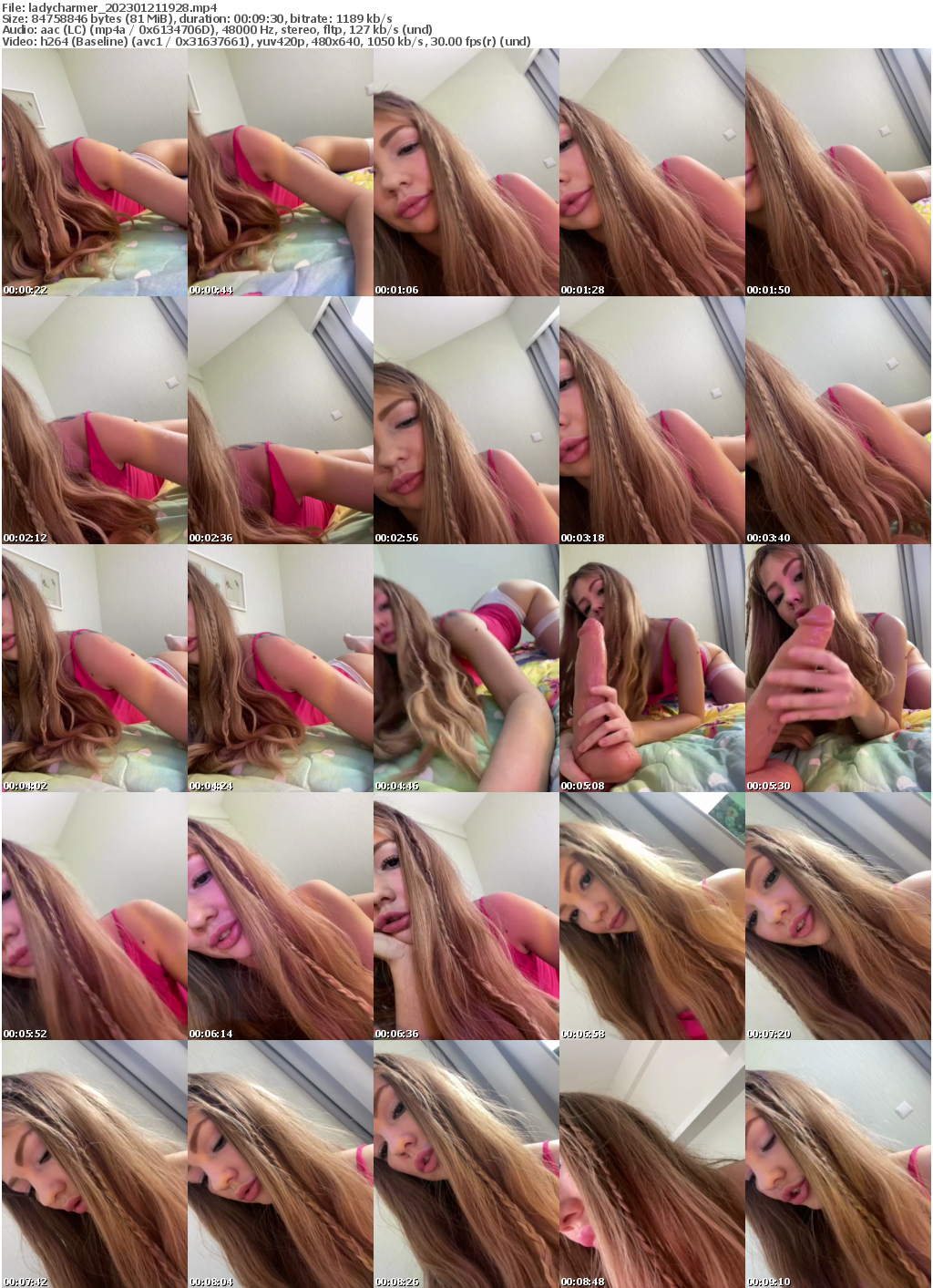 Preview thumb from ladycharmer on 2023-01-21 @ bongacams