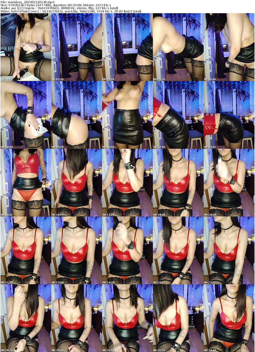 Preview thumb from maridosa on 2023-01-21 @ bongacams