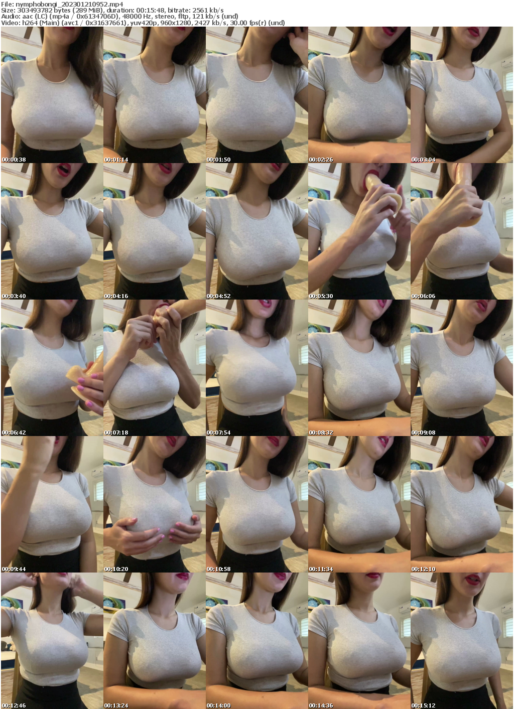 Preview thumb from nymphobongi on 2023-01-21 @ bongacams