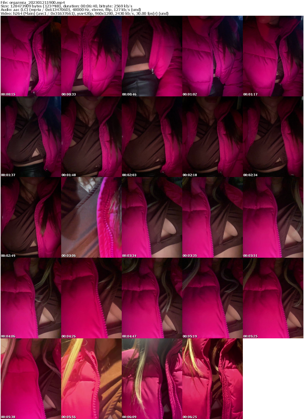 Preview thumb from orgazmia on 2023-01-21 @ bongacams