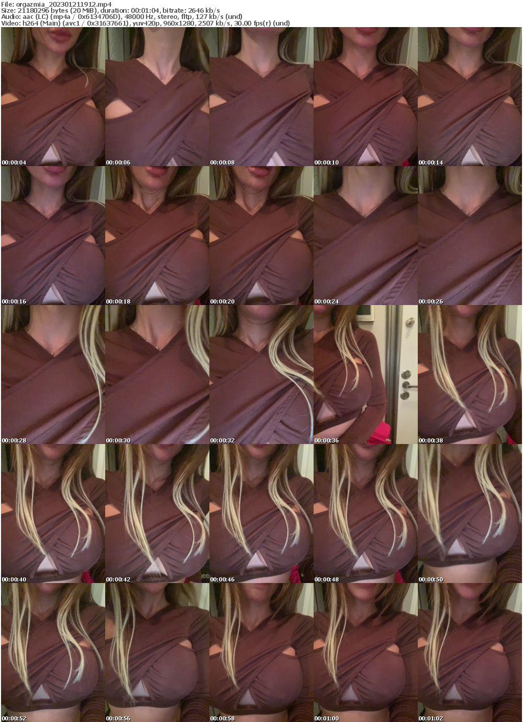 Preview thumb from orgazmia on 2023-01-21 @ bongacams