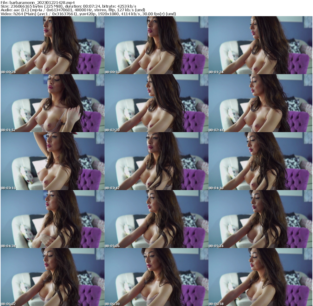 Preview thumb from barbaramonn on 2023-01-22 @ bongacams