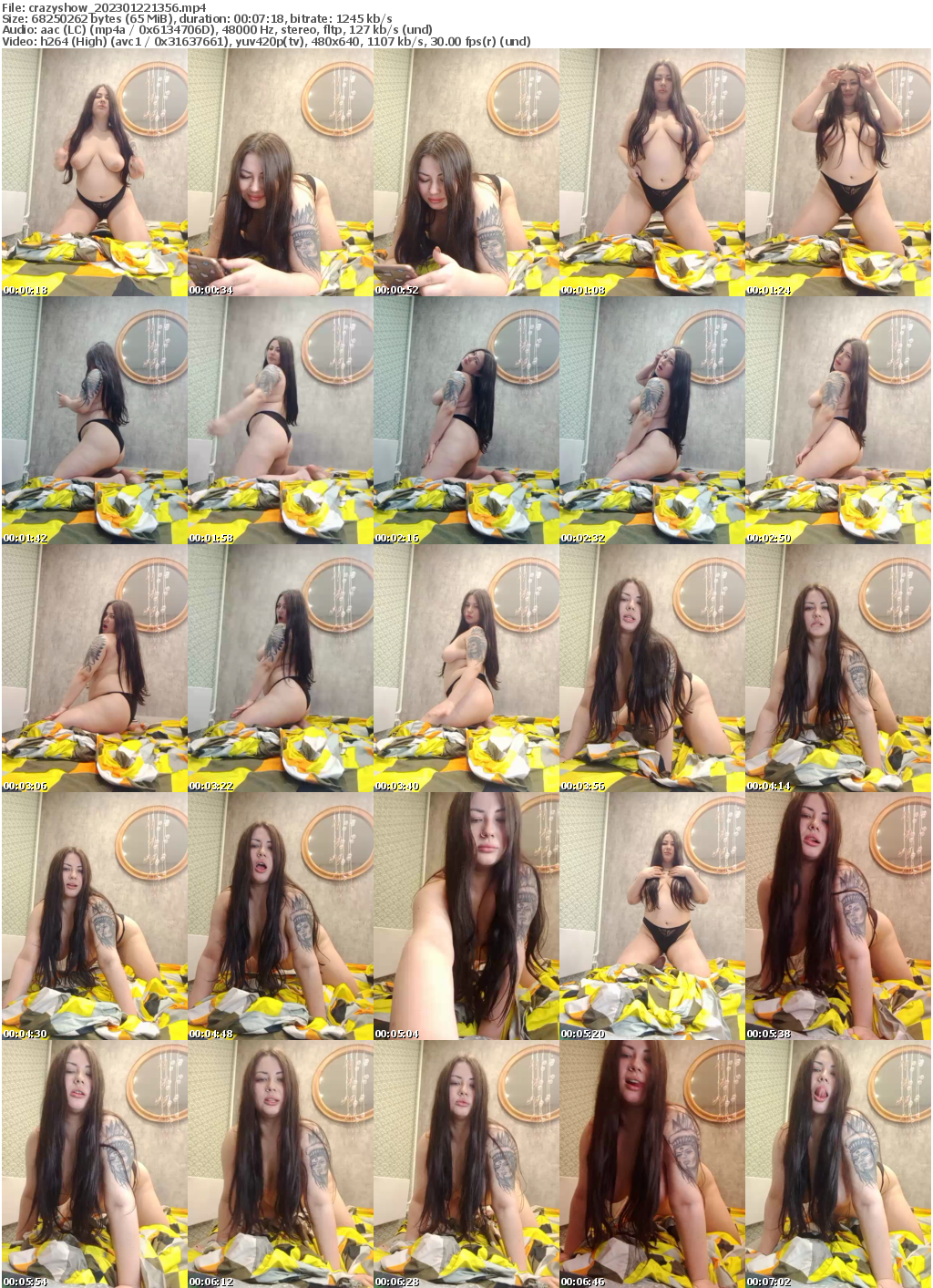 Preview thumb from crazyshow on 2023-01-22 @ bongacams