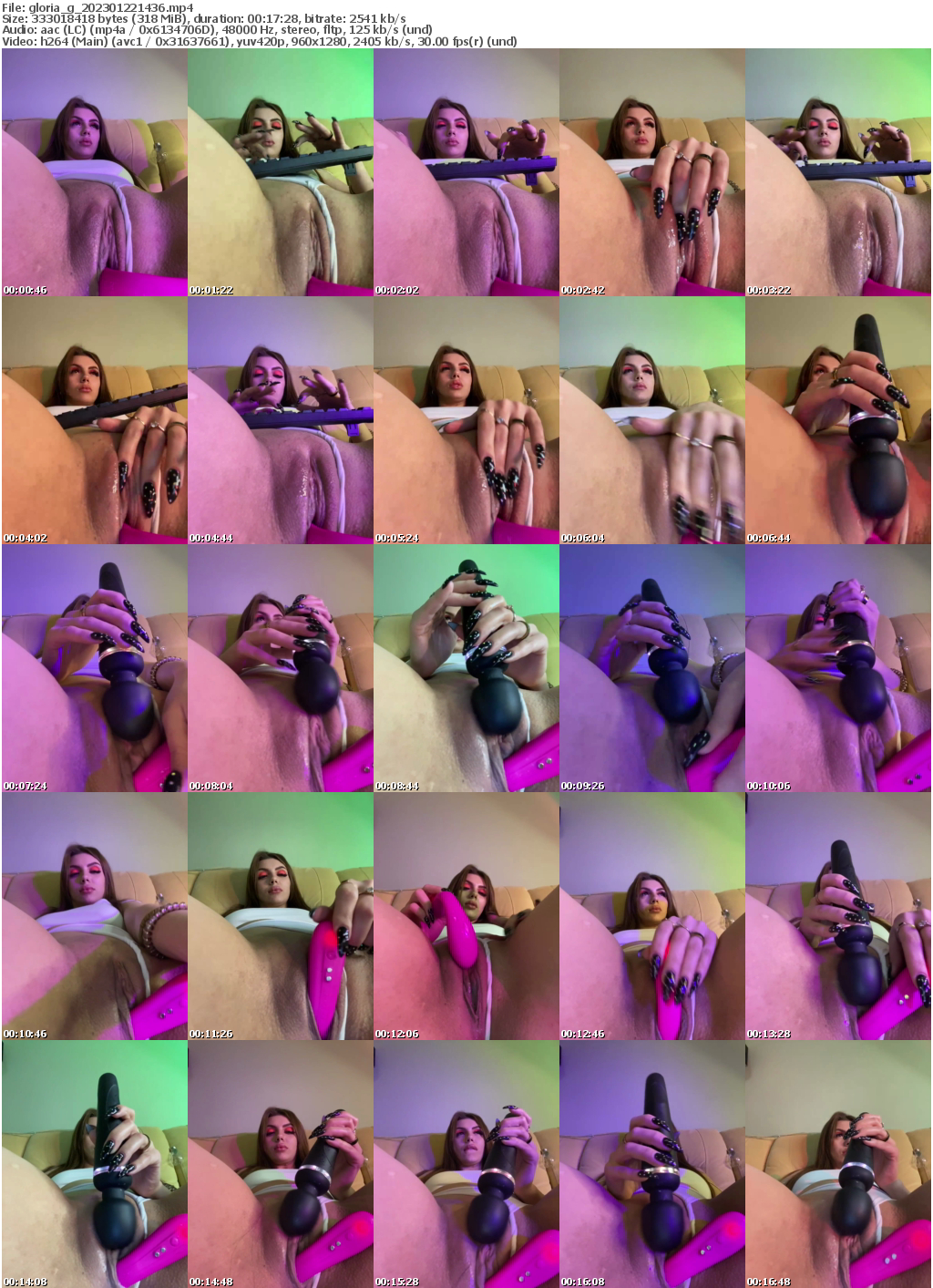 Preview thumb from gloria_g on 2023-01-22 @ bongacams