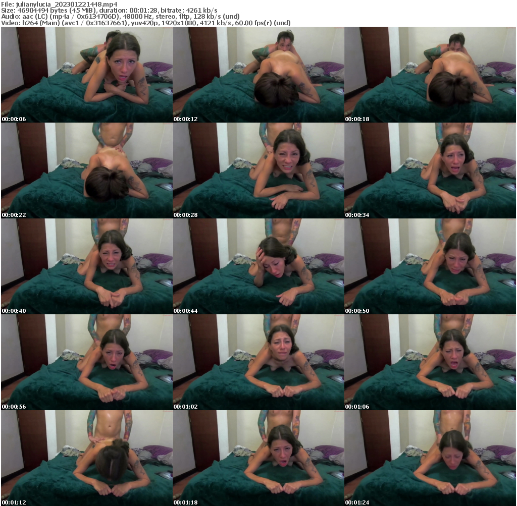 Preview thumb from julianylucia on 2023-01-22 @ bongacams