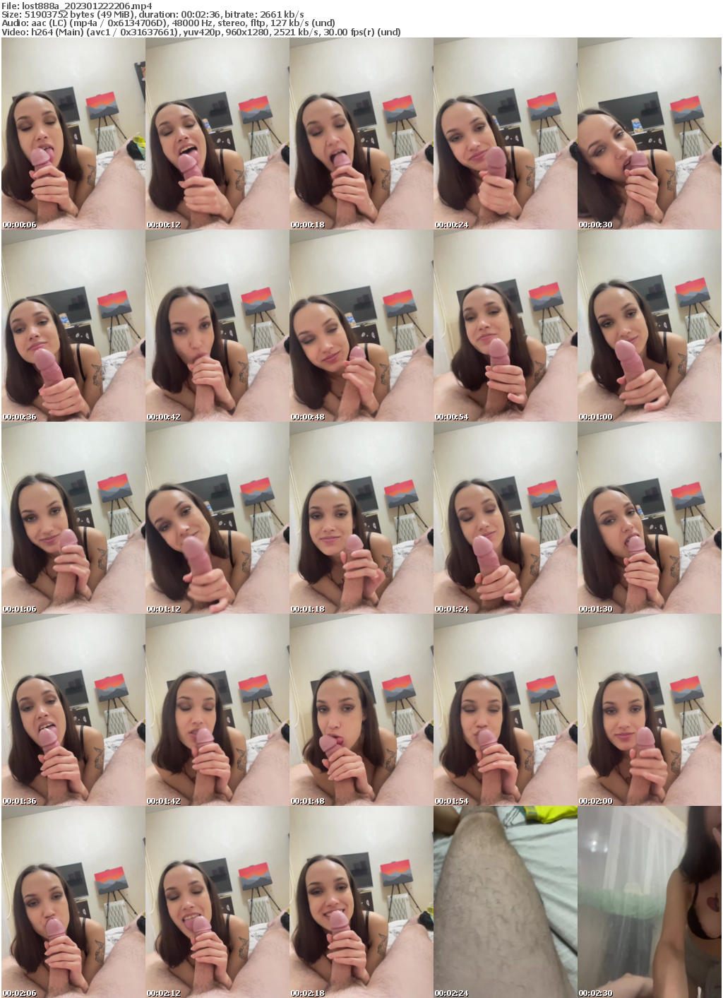 Preview thumb from lost888a on 2023-01-22 @ bongacams