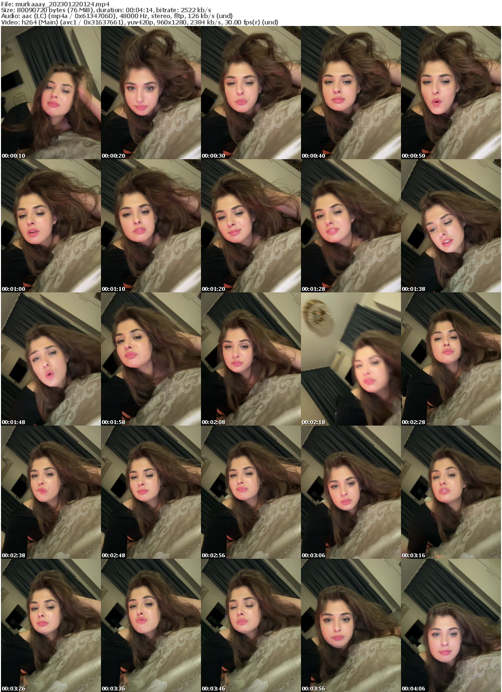 Preview thumb from murkaaay on 2023-01-22 @ bongacams