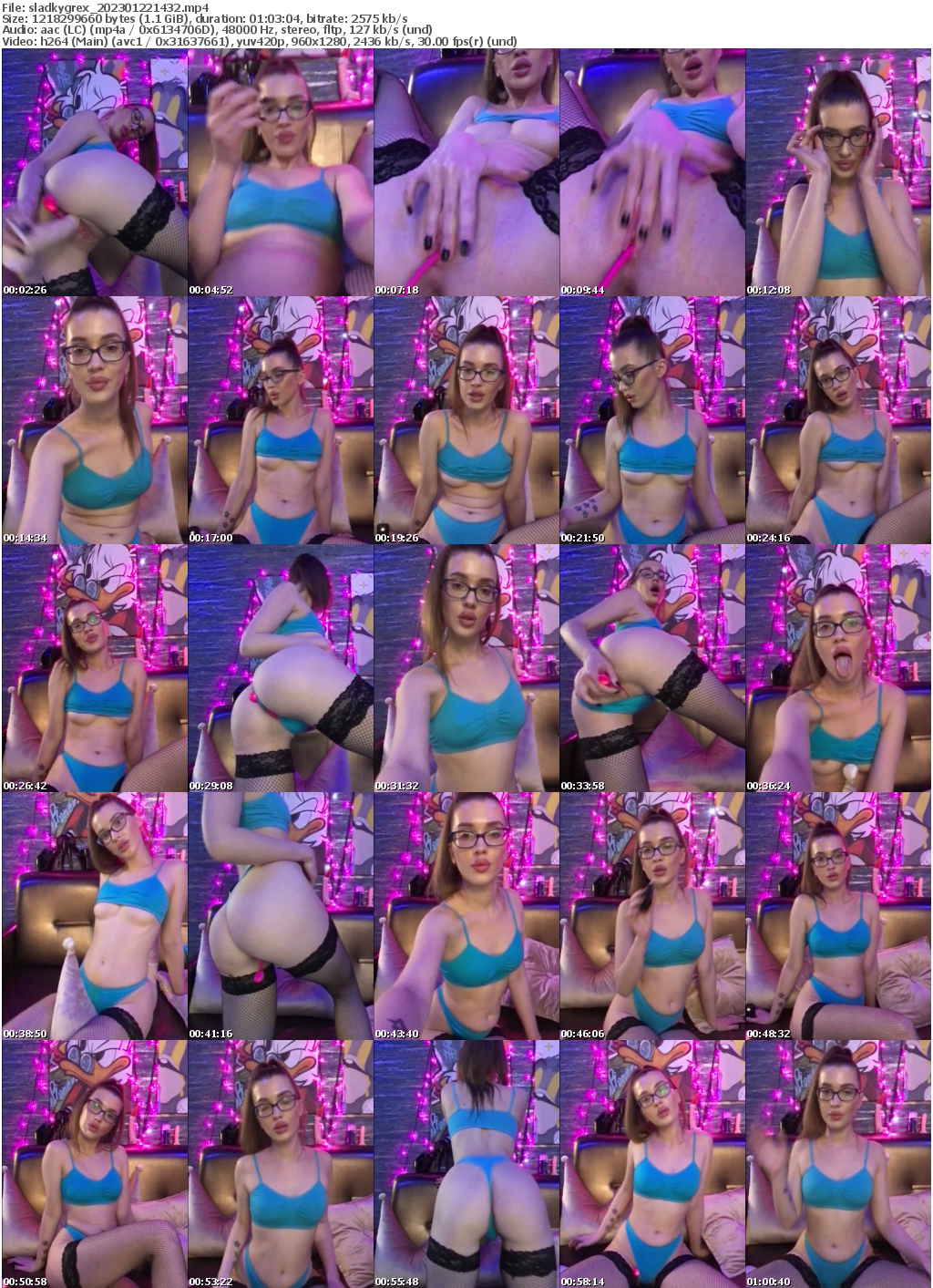 Preview thumb from sladkygrex on 2023-01-22 @ bongacams