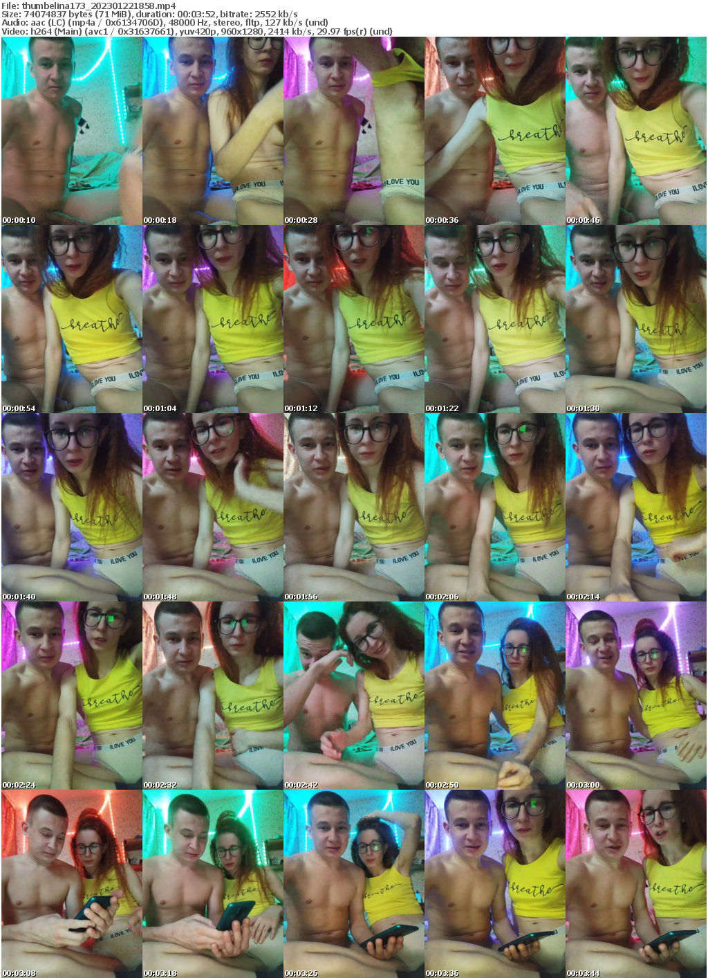 Preview thumb from thumbelina173 on 2023-01-22 @ bongacams