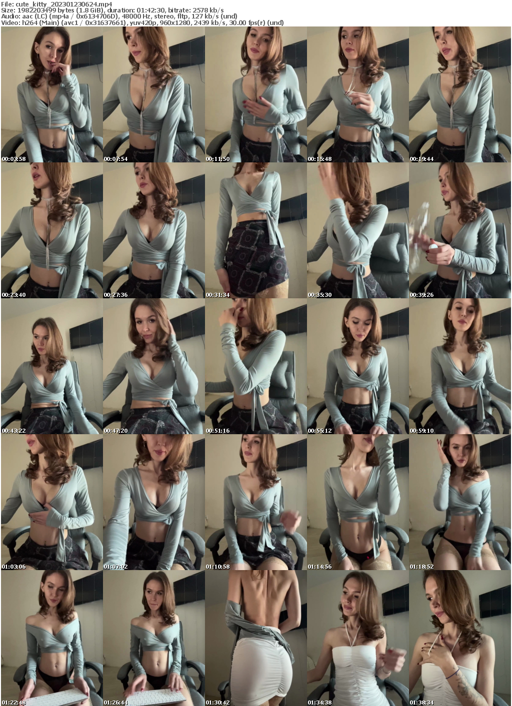 Preview thumb from cute_kitty on 2023-01-23 @ bongacams