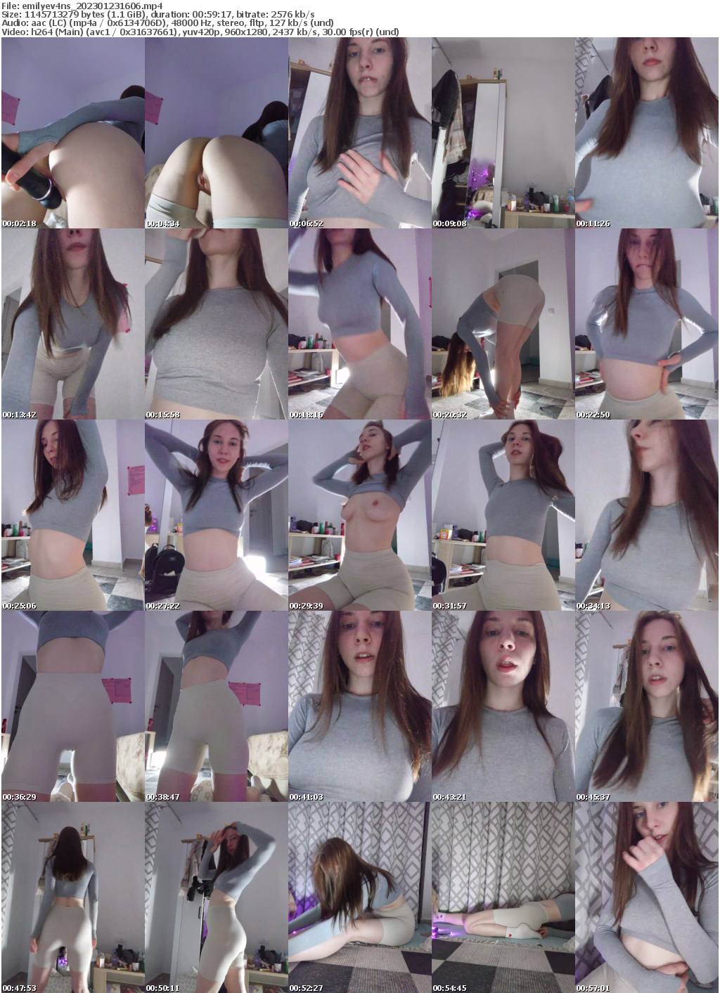 Preview thumb from emilyev4ns on 2023-01-23 @ bongacams