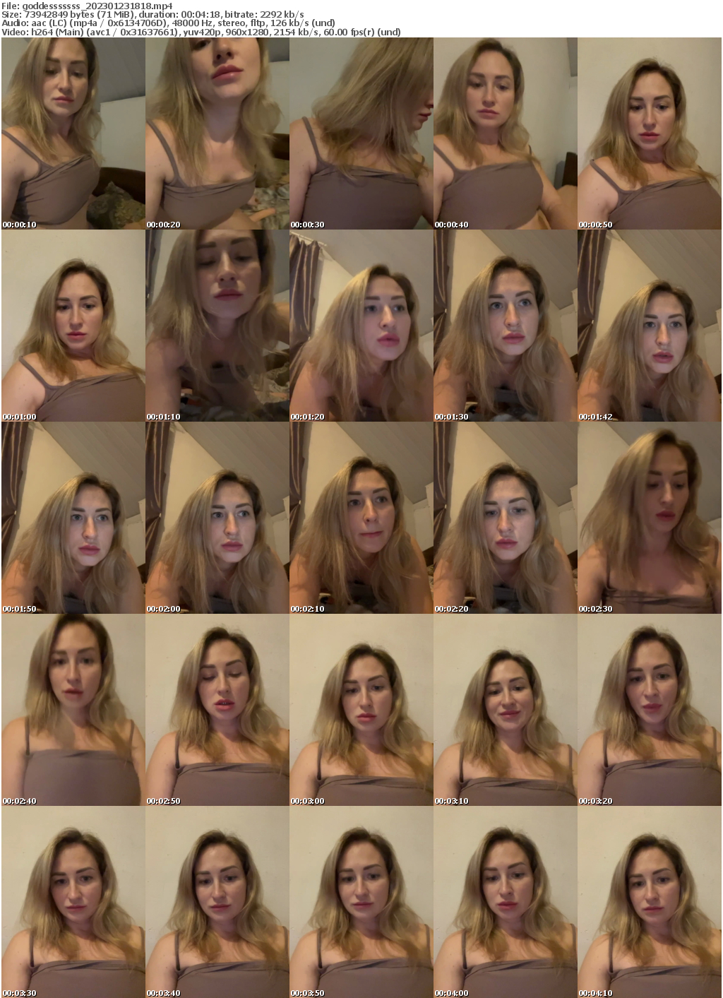 Preview thumb from goddesssssss on 2023-01-23 @ bongacams