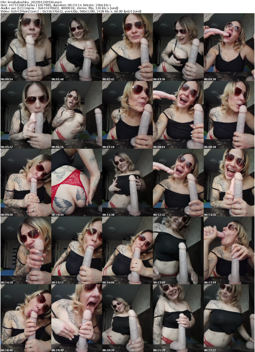 Preview thumb from lenababochka on 2023-01-23 @ bongacams