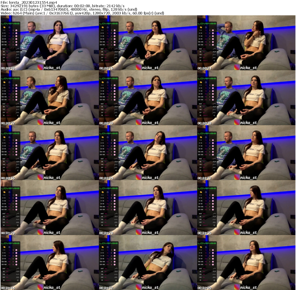 Preview thumb from lorsta on 2023-01-23 @ bongacams