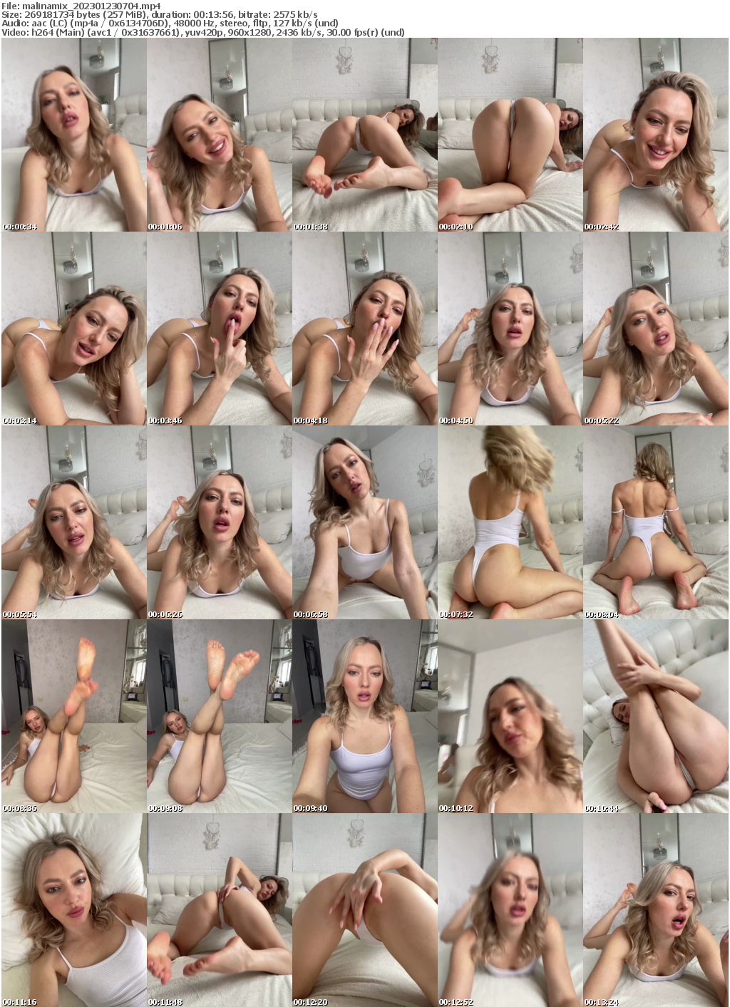 Preview thumb from malinamix on 2023-01-23 @ bongacams