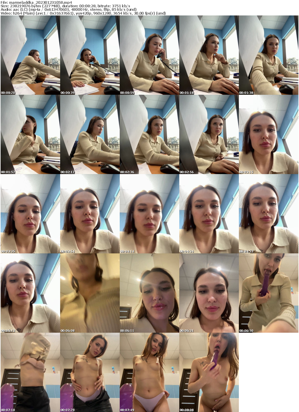 Preview thumb from marmeladdka on 2023-01-23 @ bongacams