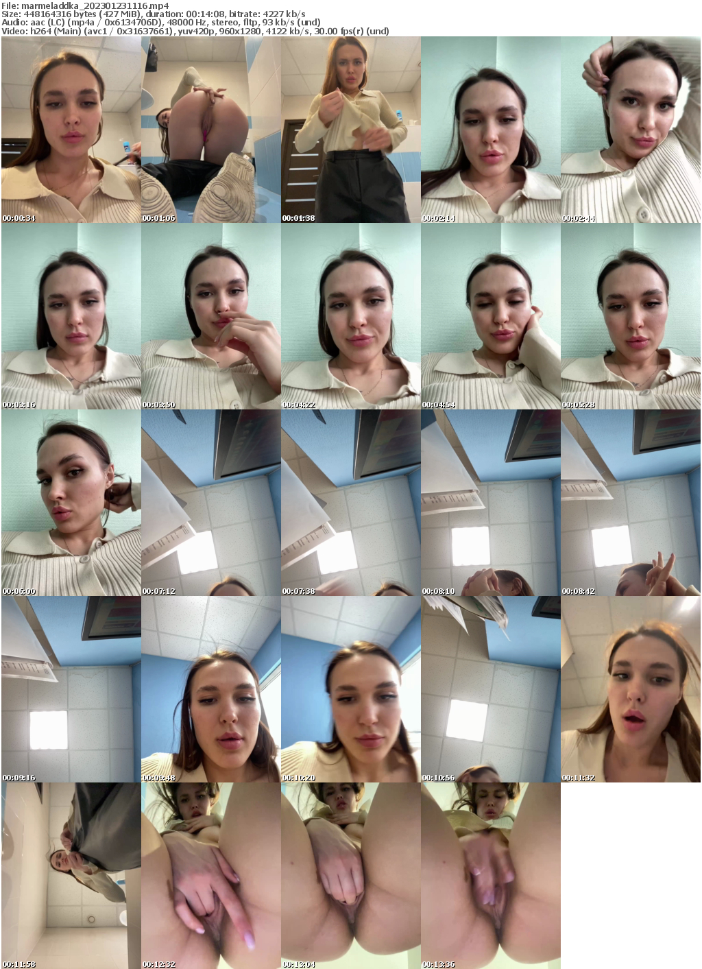 Preview thumb from marmeladdka on 2023-01-23 @ bongacams